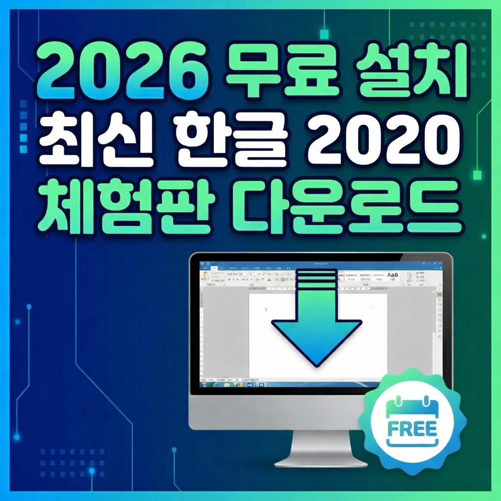 2026 최신 한글 2020 무료 설치 체험판 다운로드